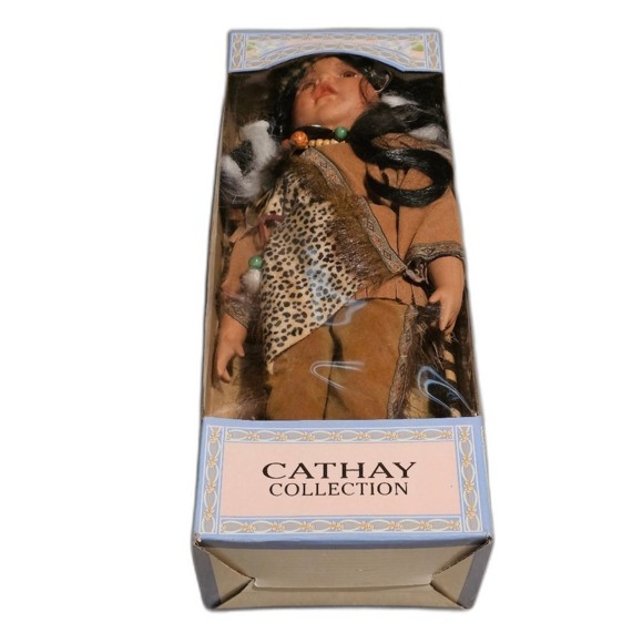 Rare Cathay Collection Authentic Porcelain Doll "Cole" 1-5000 w/ CO Authenticity - Picture 7 of 10